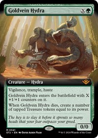 Goldvein Hydra (Extended Art), Outlaws of Thunder Junction
