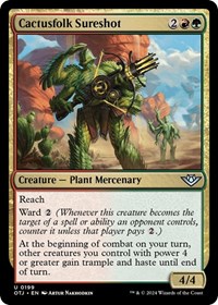 Cactusfolk Sureshot, Outlaws of Thunder Junction