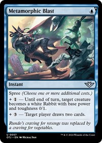Metamorphic Blast, Outlaws of Thunder Junction