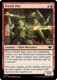 Prickly Pair, Outlaws of Thunder Junction