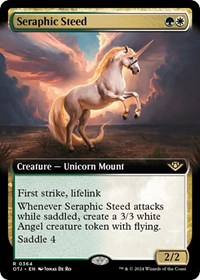 Seraphic Steed (Extended Art), Outlaws of Thunder Junction