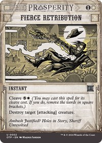 Fierce Retribution, Outlaws of Thunder Junction: Breaking News