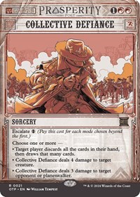 Collective Defiance, Outlaws of Thunder Junction: Breaking News
