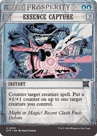 Essence Capture, Outlaws of Thunder Junction: Breaking News