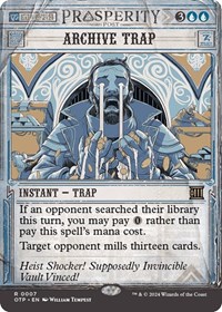 Archive Trap, Outlaws of Thunder Junction: Breaking News