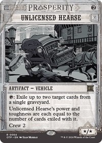 Unlicensed Hearse, Outlaws of Thunder Junction: Breaking News