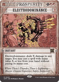 Electrodominance, Outlaws of Thunder Junction: Breaking News