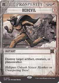 Bedevil, Outlaws of Thunder Junction: Breaking News