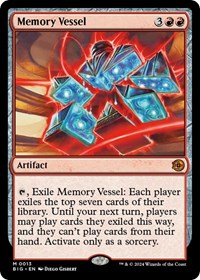 Memory Vessel, Outlaws of Thunder Junction: The Big Score