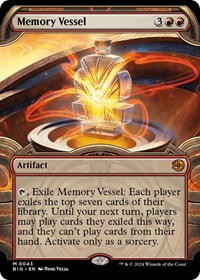 Memory Vessel (Showcase), Outlaws of Thunder Junction: The Big Score