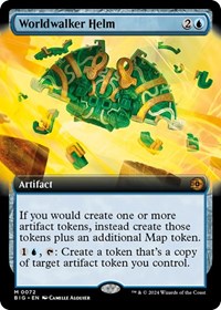 Worldwalker Helm (Extended Art), Outlaws of Thunder Junction: The Big Score