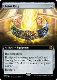 Lotus Ring (Extended Art), Outlaws of Thunder Junction: The Big Score