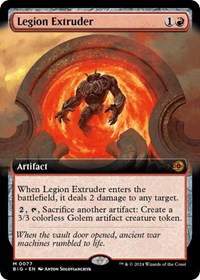Legion Extruder (Extended Art), Outlaws of Thunder Junction: The Big Score