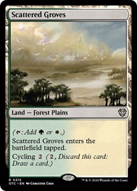 Scattered Groves, Commander: Outlaws of Thunder Junction