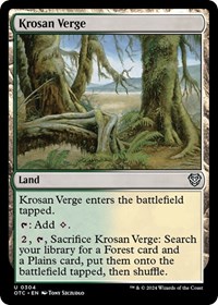 Krosan Verge, Commander: Outlaws of Thunder Junction