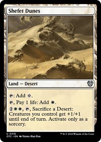 Shefet Dunes, Commander: Outlaws of Thunder Junction