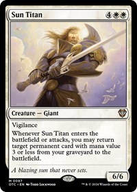 Sun Titan, Commander: Outlaws of Thunder Junction