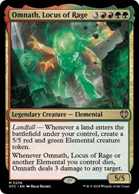 Omnath, Locus of Rage, Commander: Outlaws of Thunder Junction