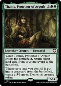 Titania, Protector of Argoth, Commander: Outlaws of Thunder Junction