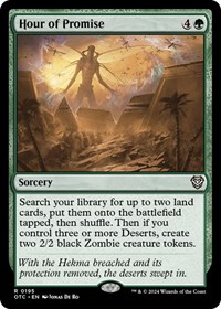 Hour of Promise, Commander: Outlaws of Thunder Junction