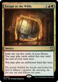 Escape to the Wilds, Commander: Outlaws of Thunder Junction