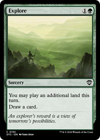Explore, Commander: Outlaws of Thunder Junction