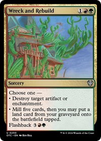 Wreck and Rebuild, Commander: Outlaws of Thunder Junction