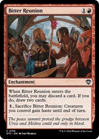 Bitter Reunion, Commander: Outlaws of Thunder Junction