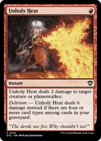 Unholy Heat, Commander: Outlaws of Thunder Junction