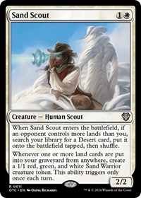 Sand Scout, Commander: Outlaws of Thunder Junction