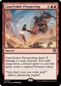 Cataclysmic Prospecting, Commander: Outlaws of Thunder Junction