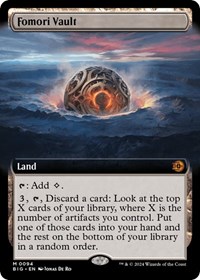 Fomori Vault (Extended Art), Outlaws of Thunder Junction: The Big Score