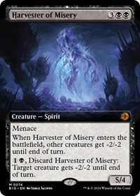 Harvester of Misery (Extended Art), Outlaws of Thunder Junction: The Big Score