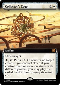 Collector's Cage (Extended Art), Outlaws of Thunder Junction: The Big Score