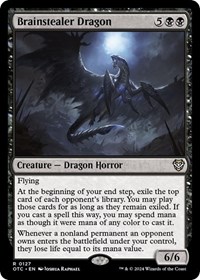 Brainstealer Dragon, Commander: Outlaws of Thunder Junction