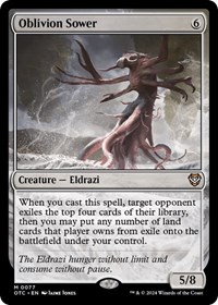 Oblivion Sower, Commander: Outlaws of Thunder Junction