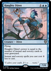 Haughty Djinn, Commander: Outlaws of Thunder Junction