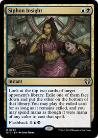 Siphon Insight, Commander: Outlaws of Thunder Junction