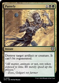 Putrefy, Commander: Outlaws of Thunder Junction
