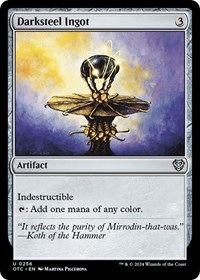 Darksteel Ingot, Commander: Outlaws of Thunder Junction