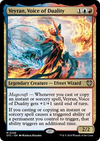 Veyran, Voice of Duality, Commander: Outlaws of Thunder Junction
