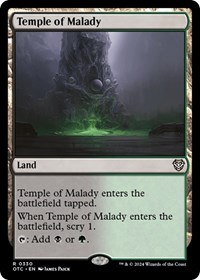 Temple of Malady, Commander: Outlaws of Thunder Junction