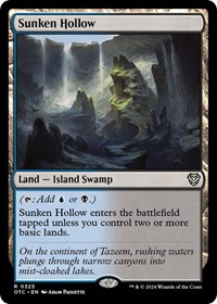 Sunken Hollow, Commander: Outlaws of Thunder Junction