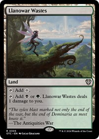 Llanowar Wastes, Commander: Outlaws of Thunder Junction