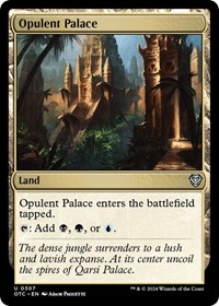 Opulent Palace, Commander: Outlaws of Thunder Junction
