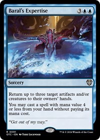 Baral's Expertise, Commander: Outlaws of Thunder Junction