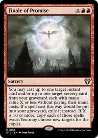 Finale of Promise, Commander: Outlaws of Thunder Junction