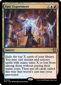 Epic Experiment, Commander: Outlaws of Thunder Junction