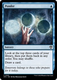 Ponder, Commander: Outlaws of Thunder Junction