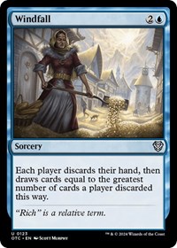 Windfall, Commander: Outlaws of Thunder Junction